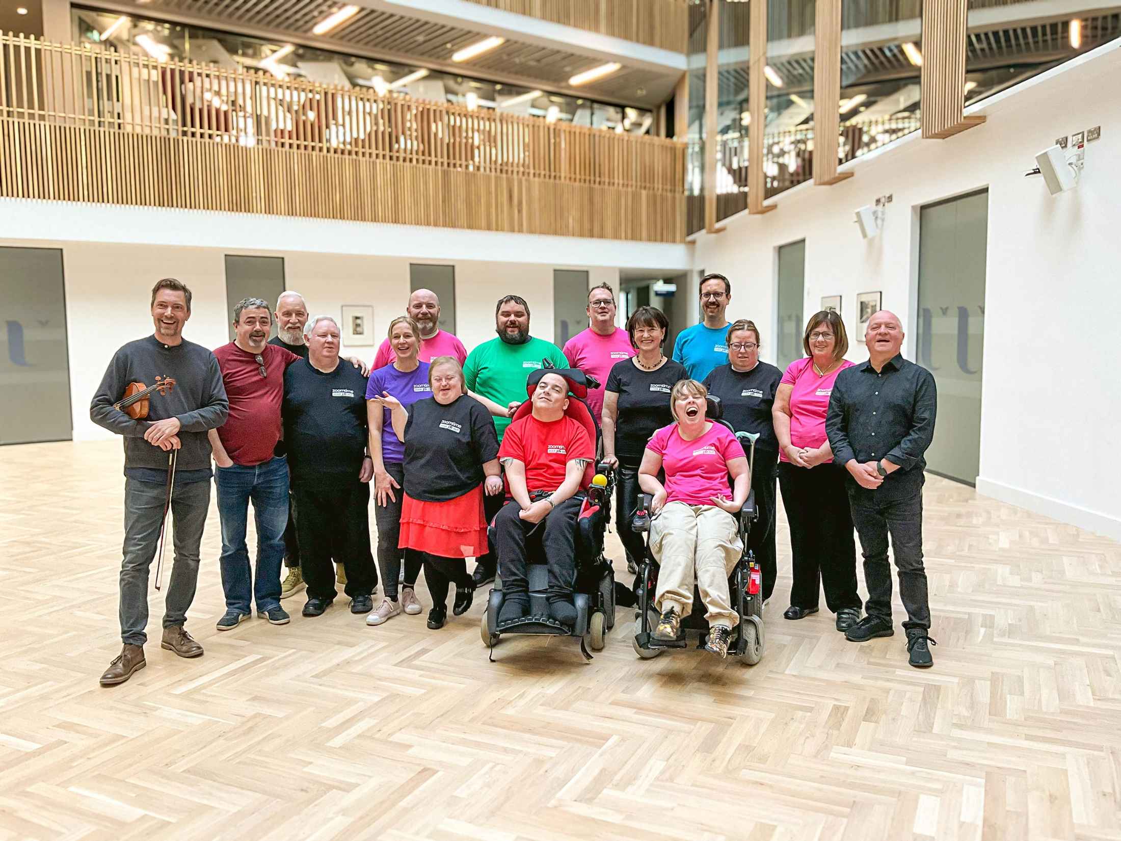 The Zoomtime team and performers